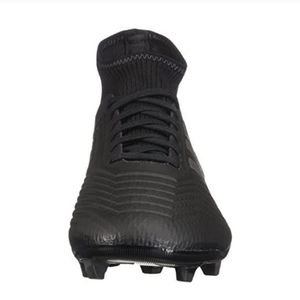 adidas Predator 18.3 Firm Ground Men's Soccer Cleats (11 M US) Black